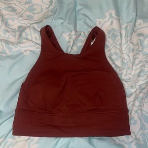 Lululemon wunder train longline bra size 6